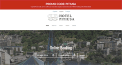 Desktop Screenshot of hotelpitiusa.ad